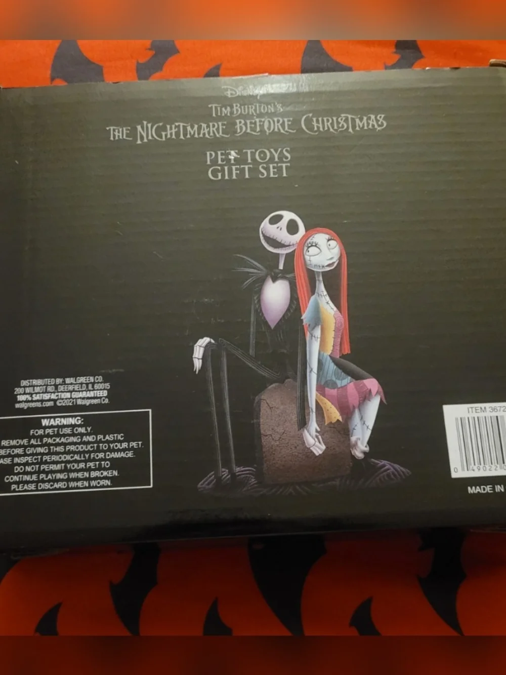 The Nightmare Before Christmas official pet